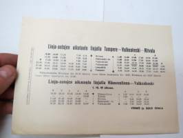 Valkeakosken hiihdot, Maijankoski 22.1.1950 -hiihtokisat käsiohjelma -skiing competition program