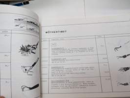 Hankkija 1985 - Puutarhan työvälineet ja tarvikkeet -catalog, garden tools and accessories