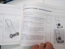 Hankkija 1985 - Puutarhan työvälineet ja tarvikkeet -catalog, garden tools and accessories