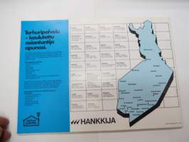 Hankkija 1985 - Puutarhan työvälineet ja tarvikkeet -catalog, garden tools and accessories