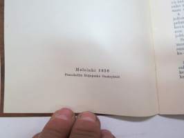 Kehyssahanteristä, eripainos Suomen Puu nr 13-14, 1936