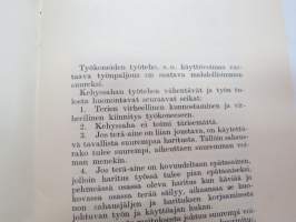 Kehyssahanteristä, eripainos Suomen Puu nr 13-14, 1936