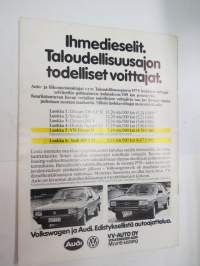 Audi / Volkswagen Taksi-Diesel -myyntiesite / brochure, suunnattu erityisesti taksiyrittäjille