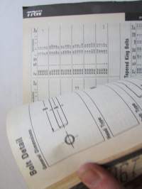 Chassis Parts Vol. II - Application Listing For 1980-1990 -Catalog No. X4000-2 1990 -varaosaluettelo
