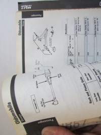 Chassis Parts Vol. II - Application Listing For 1980-1990 -Catalog No. X4000-2 1990 -varaosaluettelo