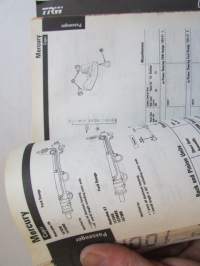 Chassis Parts Vol. II - Application Listing For 1980-1990 -Catalog No. X4000-2 1990 -varaosaluettelo
