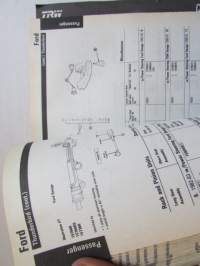 Chassis Parts Vol. II - Application Listing For 1980-1990 -Catalog No. X4000-2 1990 -varaosaluettelo