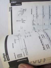 Chassis Parts Vol. II - Application Listing For 1980-1990 -Catalog No. X4000-2 1990 -varaosaluettelo