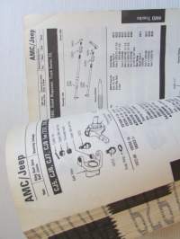 Chassis Parts Vol. II - Application Listing For 1979 &amp; Prior -Catalog No. X4000-1 1990 -varaosaluettelo