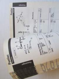 Chassis Parts Vol. II - Application Listing For 1979 &amp; Prior -Catalog No. X4000-1 1990 -varaosaluettelo