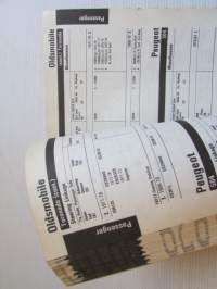 Chassis Parts Vol. II - Application Listing For 1979 &amp; Prior -Catalog No. X4000-1 1990 -varaosaluettelo