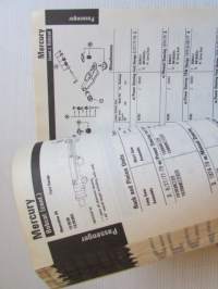 Chassis Parts Vol. II - Application Listing For 1979 &amp; Prior -Catalog No. X4000-1 1990 -varaosaluettelo