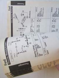 Chassis Parts Vol. II - Application Listing For 1979 &amp; Prior -Catalog No. X4000-1 1990 -varaosaluettelo