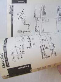 Chassis Parts Vol. II - Application Listing For 1979 &amp; Prior -Catalog No. X4000-1 1990 -varaosaluettelo