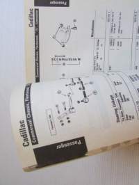 Chassis Parts Vol. II - Application Listing For 1979 &amp; Prior -Catalog No. X4000-1 1990 -varaosaluettelo