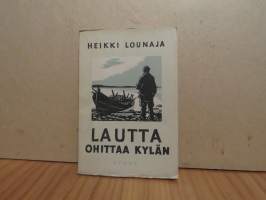 Lautta ohittaa kylän