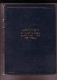 Saksalaisen ja hollantilaisen kirjallisuuden historia