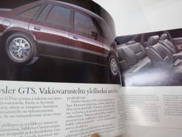 Chrysler GTS -myyntiesite -brochure