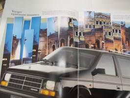 Chrysler Voyager 1990 -myyntiesite -brochure