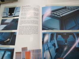 Chrysler Voyager 1990 -myyntiesite -brochure