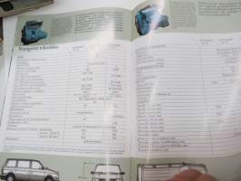 Chrysler Voyager 1990 -myyntiesite -brochure