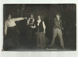 &quot;Tuhkimo&quot; - teatteri valokuva 9x13 cm 1920-luku