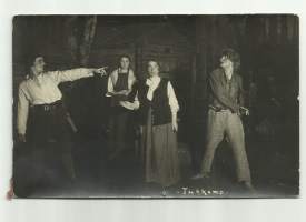 &quot;Tuhkimo&quot; - teatteri valokuva 9x13 cm 1920-luku