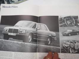 Mercedeskänslan går aldrig ur en Mercedes -broschyr / esite / brochure