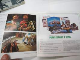 Tervetuloa Taidefestivaaleihin! - Intourist matkailuesite / travel brochure - Soviet Union