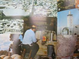 Damascus (Damaskos, Syyria) matkailuesite - kartta / travel brochure