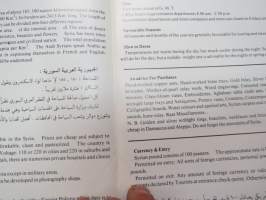 Syria - Ministry of tourism (Syyria) matkailuesite - kartta / travel brochure