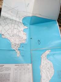 Senegal - Dakar - Goree - Carte touristique - tourist map - kartta