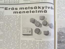 Koneviesti 1960 nr 8, sisältää mm. seur. artikkelit / kuvat / mainokset; Esittelyssä M.A.N., Lannoitus- ja kylvökoneet McCormick ja Allis Chalmers, Kevään 60