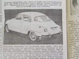 Koneviesti 1960 nr 8, sisältää mm. seur. artikkelit / kuvat / mainokset; Esittelyssä M.A.N., Lannoitus- ja kylvökoneet McCormick ja Allis Chalmers, Kevään 60