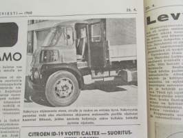Koneviesti 1960 nr 8, sisältää mm. seur. artikkelit / kuvat / mainokset; Esittelyssä M.A.N., Lannoitus- ja kylvökoneet McCormick ja Allis Chalmers, Kevään 60