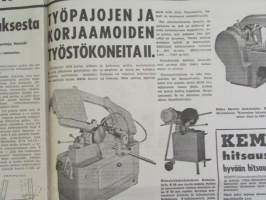 Koneviesti 1960 nr 8, sisältää mm. seur. artikkelit / kuvat / mainokset; Esittelyssä M.A.N., Lannoitus- ja kylvökoneet McCormick ja Allis Chalmers, Kevään 60