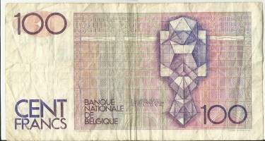 Belgia 100 Francs  1982-94  - seteli