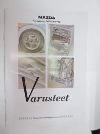Mazda Familia, Neo, Forte - Varusteet -myyntiesite / brochure