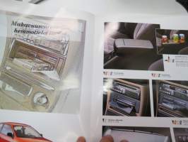 Mazda Familia, Neo, Forte - Varusteet -myyntiesite / brochure