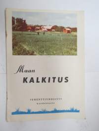 Maan kalkitus -esite