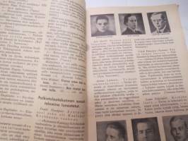 WSOY:n kirjoja jouluksi - Kirjojen maailma 3-4-/1937, kansikuvitus Onni Oja
