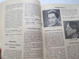 WSOY:n kirjoja jouluksi - Kirjojen maailma 3-4-/1937, kansikuvitus Onni Oja