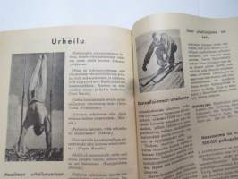 WSOY:n kirjoja jouluksi - Kirjojen maailma 3-4-/1937, kansikuvitus Onni Oja
