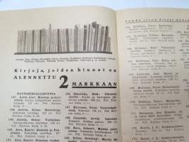 Otava 1924 alennusmyyntieluettelo, kansikuvitus EEli Jaatinen -catalog