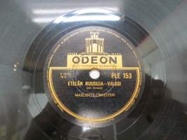 Odeon PLE 153 Mascotte-orkesteri - Kultaa ja hopeaa / Etelän ruusuja -savikiekkoäänilevy - 78 rpm record