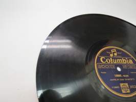 Columbia 16118 Jaarlin uusi kvintetti - Vanhat toverit / Lundby -savikiekkoäänilevy, 78 rpm