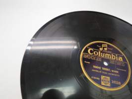 Columbia 16118 Jaarlin uusi kvintetti - Vanhat toverit / Lundby -savikiekkoäänilevy, 78 rpm