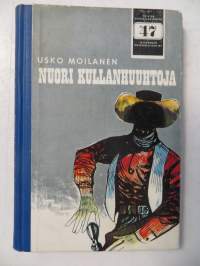 Nuori kullanhuuhtoja.  Signeeraus