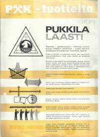 Pukkila laasti - tuote-esite 1962