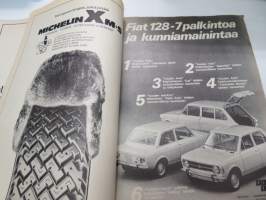 Auto ja Liikenne 1970 nr 10, sis. mm. seur. artikkelit / kuvat / mainokset; Kansikuva Peugeot 504 vm. 1971, Champion Turbo Action, Ei nätti tyttö jää pulaan,